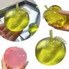 Сквиш Зеленое Яблоко Антистресс Мягкая Игрушка-фиджет Сенсорная Игрушка для СДВГ Аутизма Медленное Восстановление Сжимаемая Игрушка для Взрослых Рождественский Подарок
