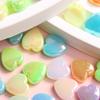 Home Kitchen AB Color Accessories Handmade Gifts Jewelry Making 250Pcs Heart Acrylic Beads DIY For