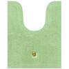 Senko Tiny Leaf Long Toilet 75 X 60 13964 Mat, Cm, Green,