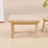 1:12 Dollhouse Miniature Wooden Table Model Furniture Accessories Toys