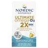 Ultimate Omega®-D3 2X, Lemon Flavor, 60 Mini Softgels