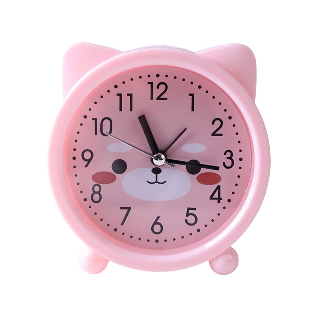 Детский будильник с животными, настольные часы, часы с маленькими ушками, идеально подходят для украшения спальни и управления временем