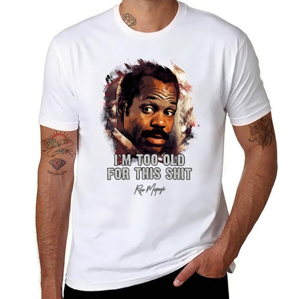Danny Glover As Roger Murtaugh Tshirt T Shirt For Unisex 100 Percent Cotton Tshirt