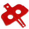 Empty Pinch MTB Bike Plastic Disc Brake Pads Bicycle Brake Spacer Disc Brake Instert Hydraulic