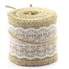 Natural Burlap Fabric Jute Rustic Wedding Vintage Roll