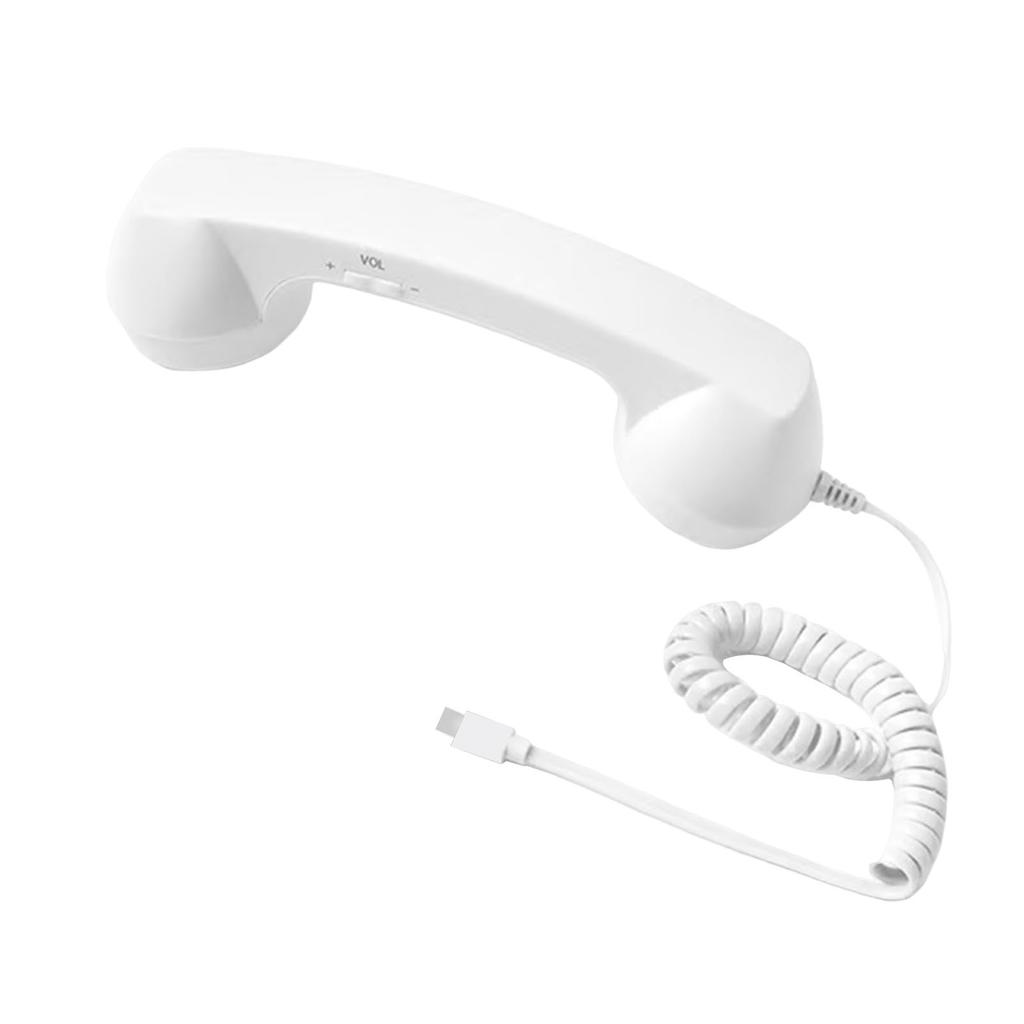 Retro Phone Handset cellphone Landline Converter for iPhone&Android, Type-C/Wireless Bluetooth Old Fashioned Telephone Receiver