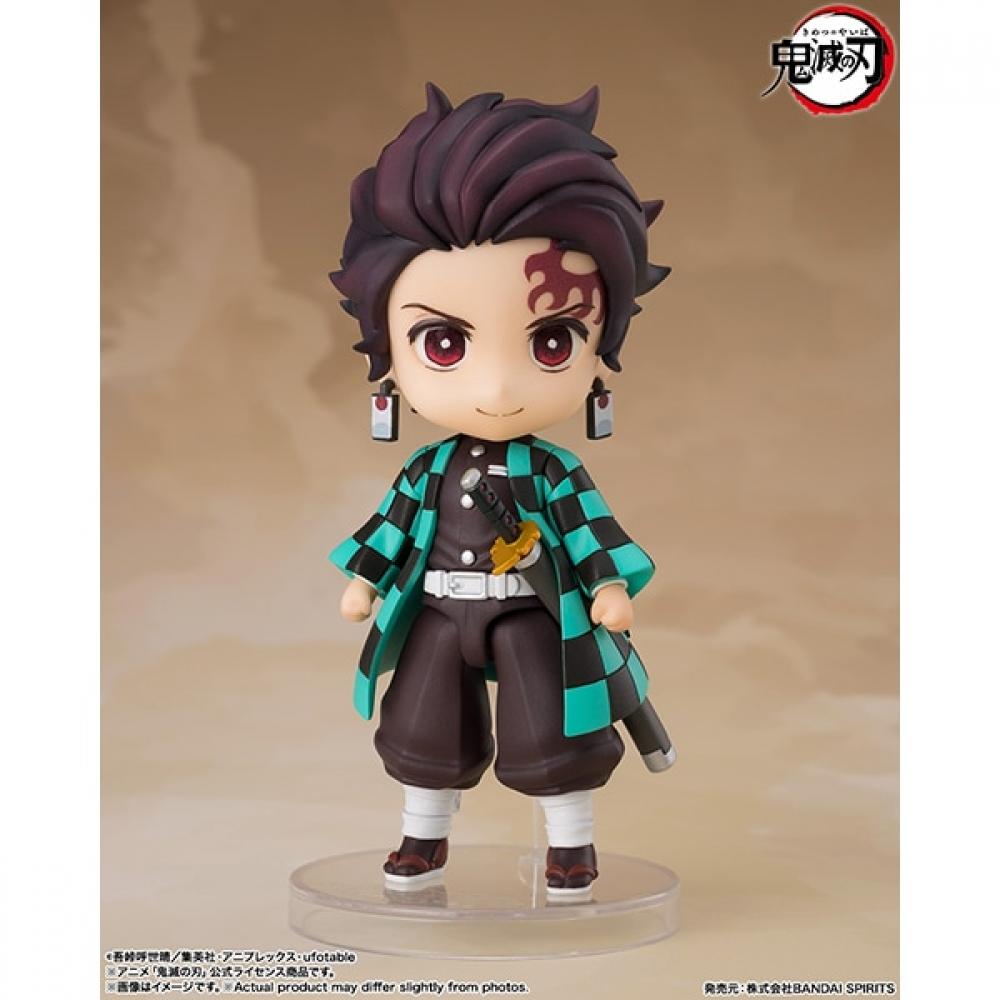 Bandai SpiritS FiguartS Mini Клинок Демонов Танджиро Камадо Ренгоку S Клинок Меч Ничирин Версия.