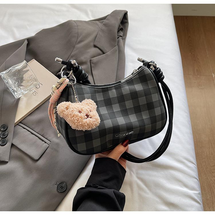 Korean Version of Niche Design Pleated Handbag Bag Women's 2025 Summer New Fashion Fashion Versatile One-shoulder Crossbody Bag