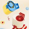 Quiet Operation Stroller Fan Clip On Umbrella Hanging Waist Fan Mini Mini Cooling Fan  Summer