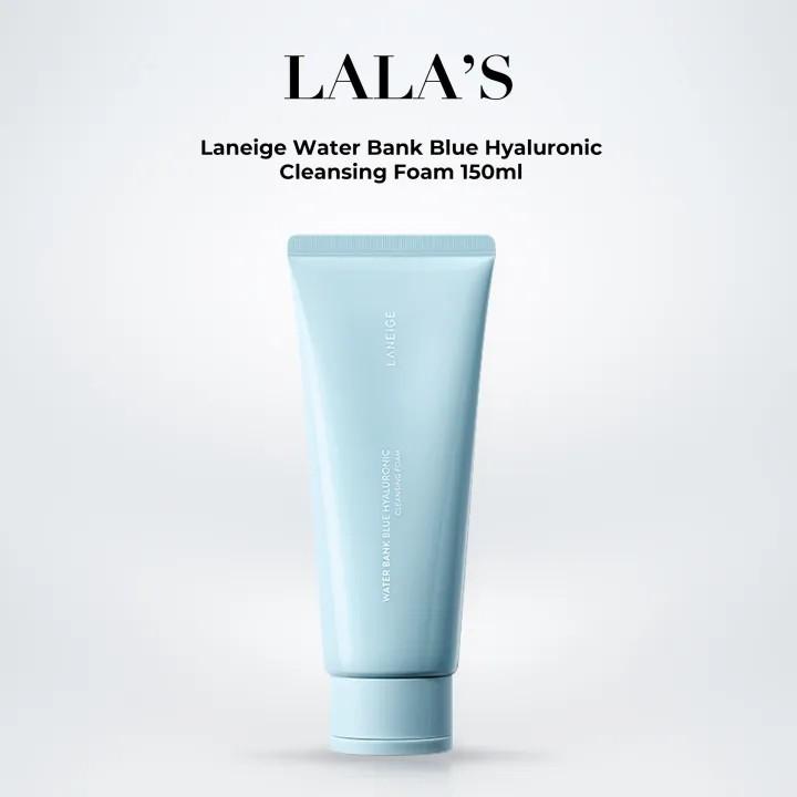 LANEIGE Water Bank Синяя гиалуроновая очищающая пенка 150г