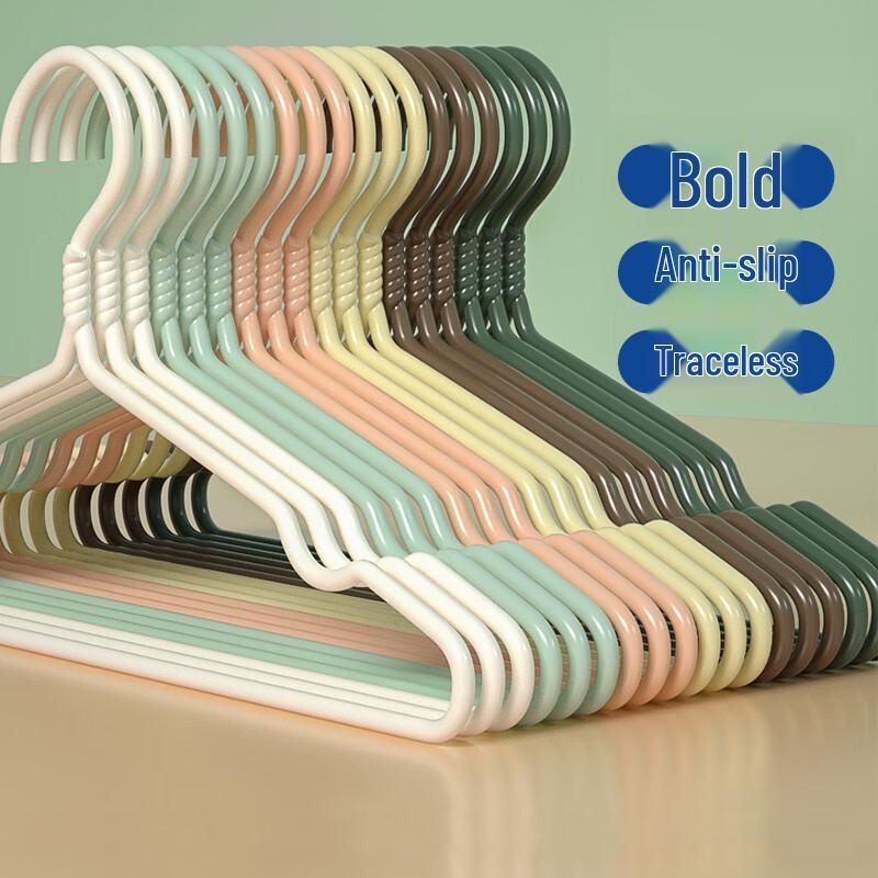 LYNN Thickened Non-slip Dip-Coated Clothes Hangers