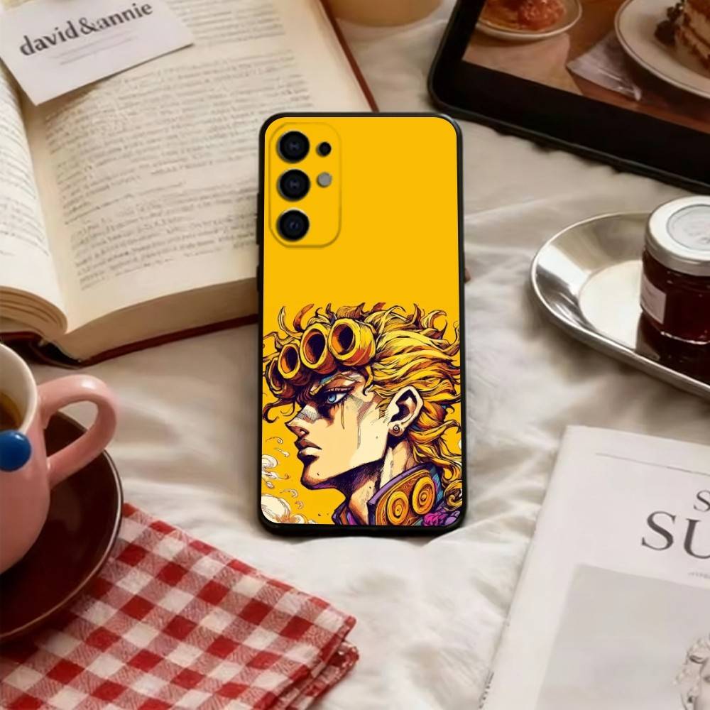 Чехол для телефона JoJo's Bizarre Adventure для Samsung S25,S24,S21,S22,S23,S30,Ultra,S20,Plus,Fe,Lite,Note,10, Мягкий черный чехол