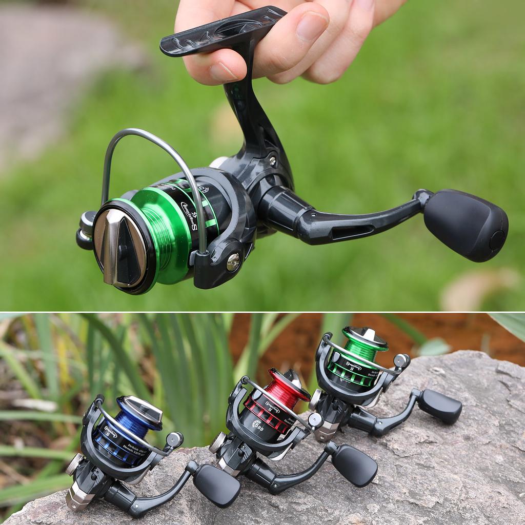SOUGAYILANG Спиннинговая рыболовная катушка, передаточное число 5,2:1, 5BB, легкая, ультрагладкая, катушка для морской рыбалки, Макс. драге, 3 кг
