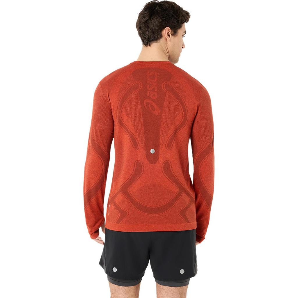 Одежда для бега ROAD SEAMLESS LS TOP 2011D356 402 L [ASICS] Мужская (ЭНЕРДЖИ АКВА)