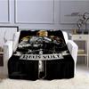Crusade Cross Templars Knight Printed Blanket Flange Warm Blanket Bed Linings Picnic Blankets Home Travel Born Birthday Gift