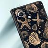 Ocean Coastal Seashell Seaweed Phone Case Cover for Xiaomi Mi 17 15 14 13 12 11 Ultra 15T 14T 13T 12T 11T Pro Lite 5G Soft TPU