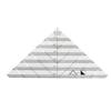 Acrylic DIY Ruler Shaped Hollowing Template Triangle Positioning Ruler Cutting Fabric Ruler