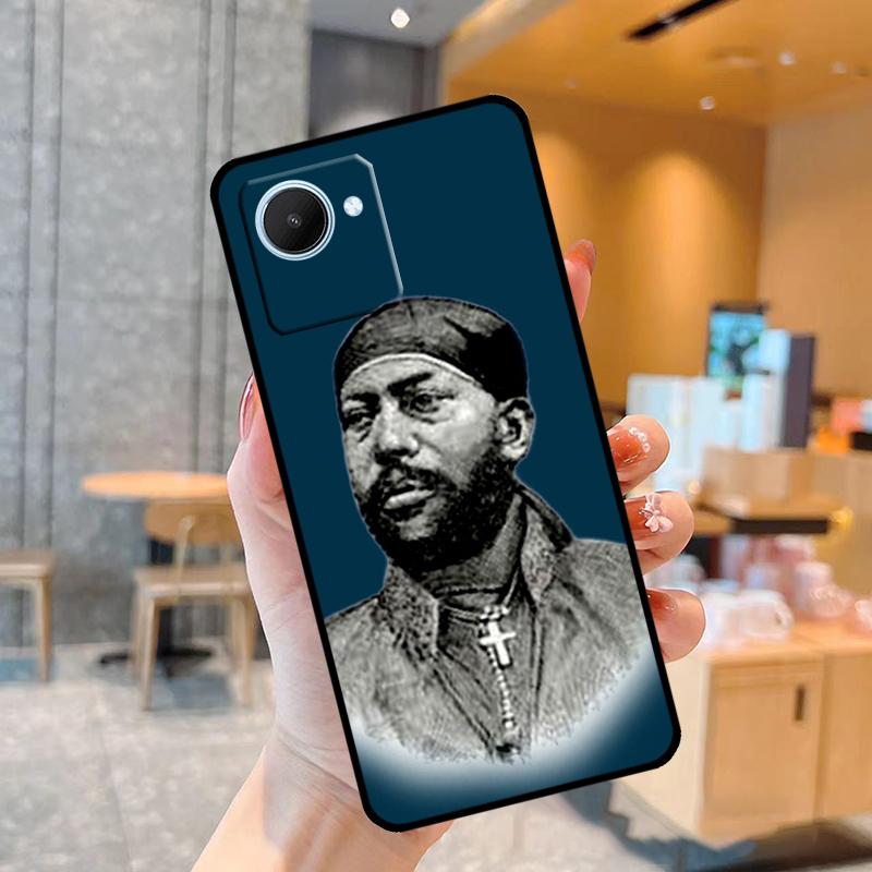 Emperor Menelik II of Ethiopia Case For Realme C55 C33 C31 C35 C30 C11 C15 C25s C21Y GT Neo 5 3T 2T 8 9 10 11 Pro Plus