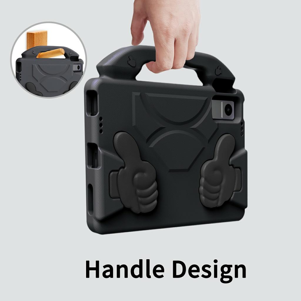 Ультрамягкий чехол из ЭВА для Lenovo Tab M10 Plus (3-е поколение)/Tab M10 5G/K10 Pro/Xiaomi Redmi Pad Чехол-подставка для планшета