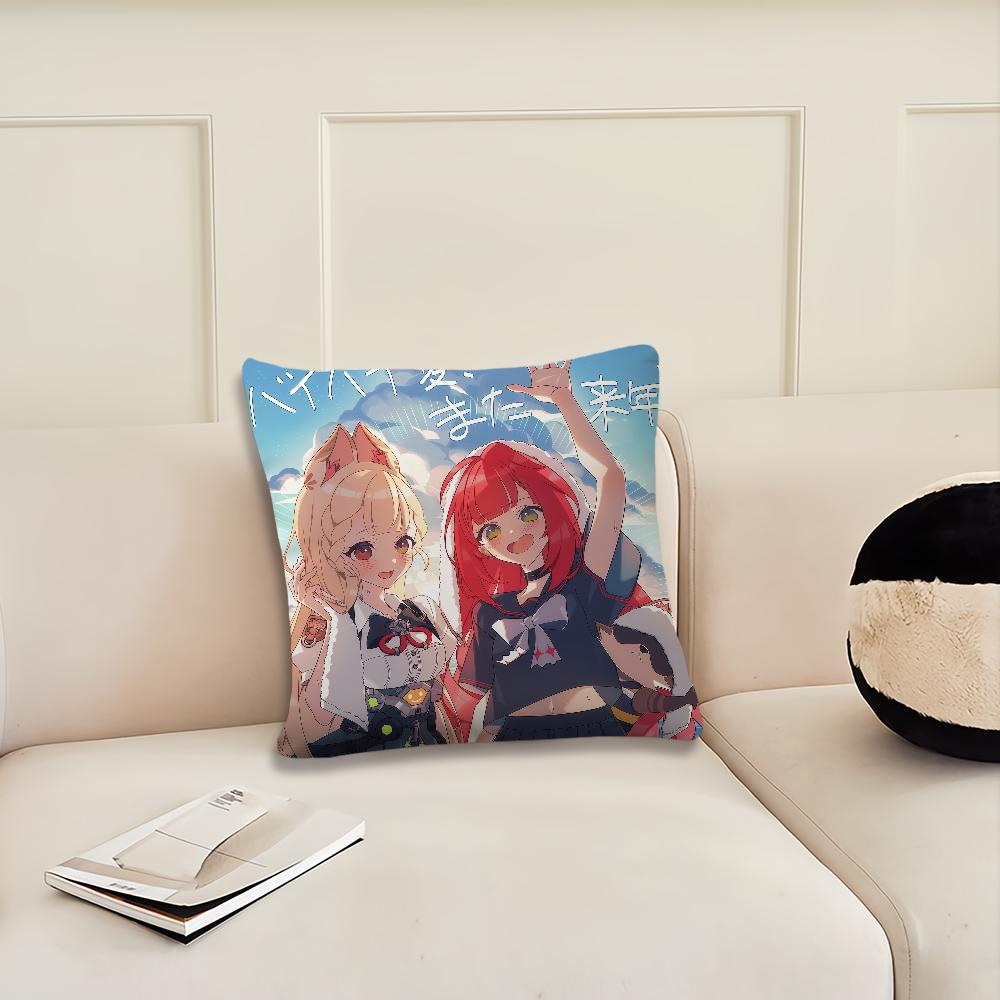Игровой ZZZ Ukinami Yuzuha и Alice чехол для подушки Наволочка Декор Комната Дом Диван гостиная Офис Авто Нордическая Простота