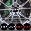 AADS1 4Pcs 56mm Car Wheel Hub Center Cap Emblem Badge Stickers For Kia Rio 2 3 K3 K5 Ceed Sportage Picanto Sorento Soul Accessories