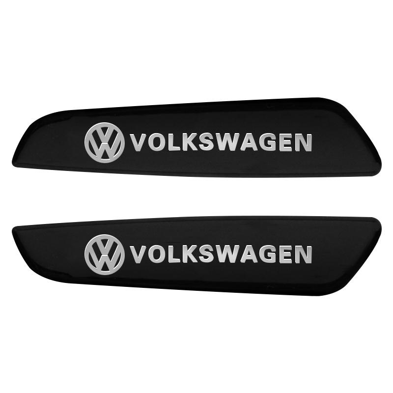 T252Pc Metal Stickers Car Body Decoration Accessories For Volkswagen Touran T-ROC Golf Touareg Tiguan Sharan Eos Passat Polo Beetle