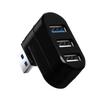 Remarks Japan USB Hub 3 Ports Rotatable L Shape Direct Plug Combo Hub High Speed Hub Lightweight Compact Portable Laptop Rotatable USB3.0 USB2.0