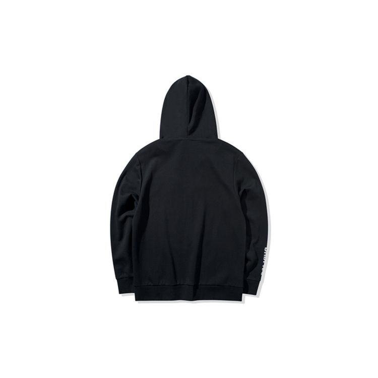 Li-Ning Кардиган с капюшоном Badfive Basketball Series, мужская верхняя одежда, черный AWDQ073-2