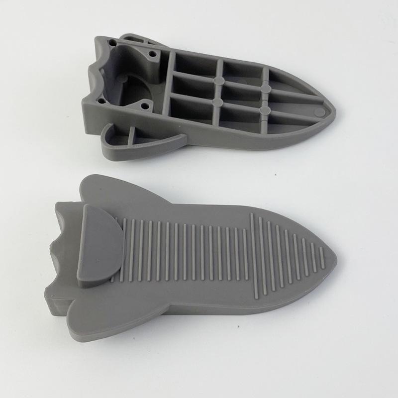 Stackable Silicone Door Stop Wedge Doorstops Anti Collision Home Office Door Rear Retainer