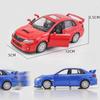 Subaru Impreza WRX STI 2010 Rally Car JDM Simulation Diecast & Toy Vehicle RMZ City 1:36 Alloy Model Gifts For Children
