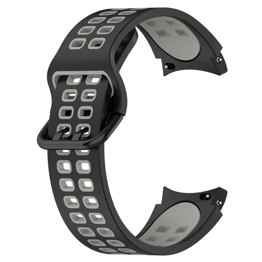 Двухцветный силиконовый ремешок для Samsung Galaxy Watch 7/6/Classic/5/4 44мм 40мм 47мм 43мм/5 Pro 45мм Браслет Ремешок Аксессуары