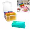 7 шт. Фотокейсы для хранения Контейнеры для хранения Сильная несущая способность Компактный размер