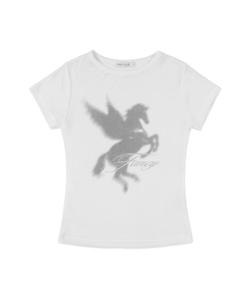 FANCY CLUB Shadow Pegasus Tee (White) F26Qb070