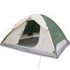 Tente de camping - vidaXL - Modèle à dôme - 6 personnes - Imperméable - Vert