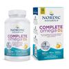 Complete Omega-D3 565 Mg EPA 270/ DHA 180 +70 Mg GLA +1000 IU Vitamin D3 Lemon Taste, 120 Softgels