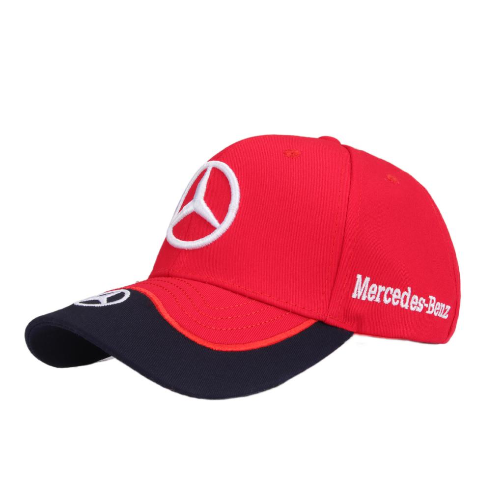 ZHM3 Fashion Outdoor Sport Running Adjustable Cap Car Baseball Cap Hat For Mercedes Benz C260 C200 C180 GLA/E/C Class E43 E260 E300