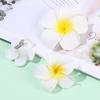 Gift Simulation Women Girl Beach Seaside White Plumeria Hairpin Flower Hair Clip