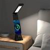 Folding Design Wireless Charging Desk Lamp Rechargeable Smartphone Wireless Charging Lamp  Study