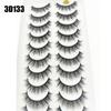 Многослойный эффект Wispies Пушистые Полный объем Густые Накладные ресницы 3D Норковый волос Наращивание ресниц