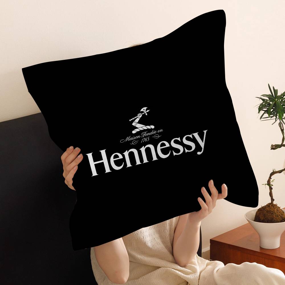 Hennessy Brandy Cushion Cover Polyester Sofa Cushions Decorative Throw Pillows Home Decoration Pillowcover
