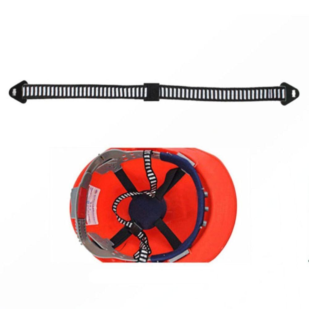 D Shape Y Shape Mandibular Girdle Black&white Helmet Belt Tool Safety Helmet Strap