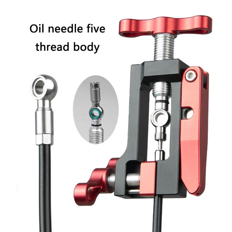 Efficient Bike Hydraulic Hose Cutter Bike Hydraulic Needle Driver Insertion Tool for Reliability Brake Installation