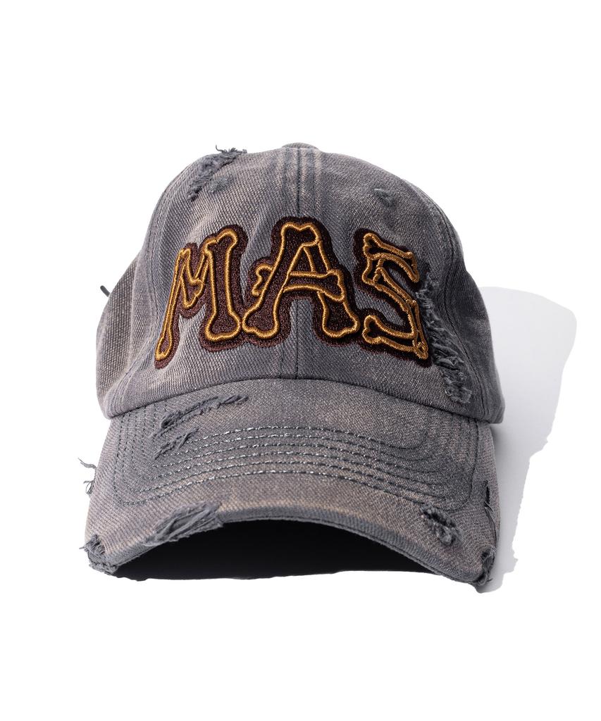 Кепка-бейсболка унисекс Mas Bone, стираная, окрашенная, винтажная, Msfac002-Gy