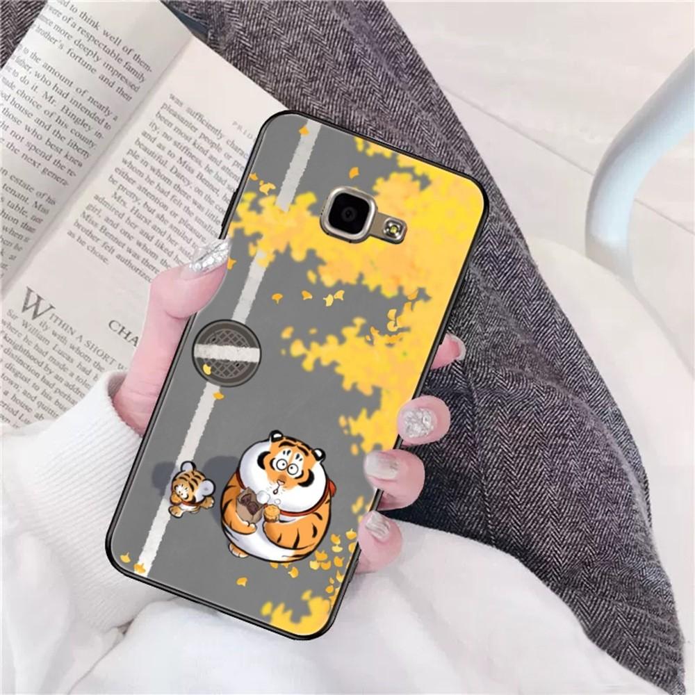 Чехол для телефона с мультяшным толстым тигром для Samsung A 10 11 12 13 20 21 22 30 31 32 40 51 52 53 70 71 72 73 91 13
