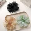 Organza Fabric Fabric Flower Corsage Beaded Flower Flower Applique Flower Patch  Formal Wear