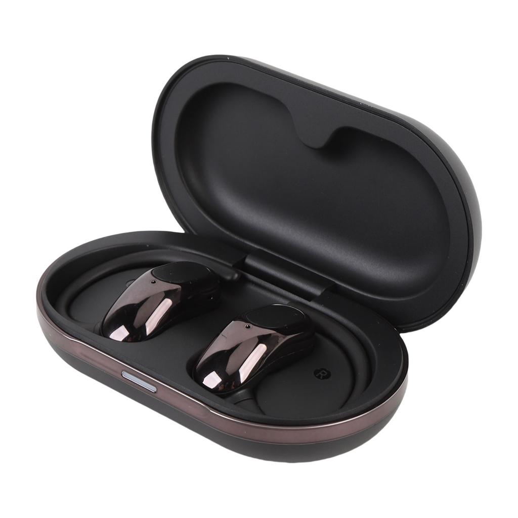 Умные наушники-переводчики Полноцветный сенсорный экран Качество звука Hi-Fi Многоязычный Bluetooth-переводчик Черный