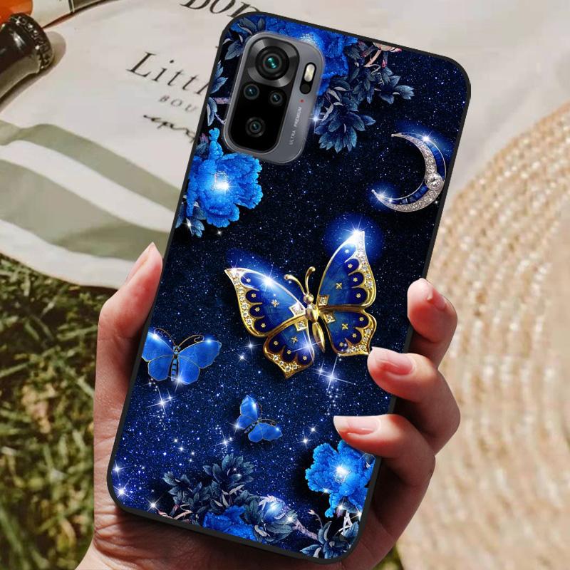 Чехол для Xiaomi Poco M5s 6,43" Силиконовая задняя крышка Чехол для телефона для Xiaomi Poco M5s Чехлы PocoM5s M5 S 2022 Мягкий бампер coque Funda