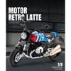 1/9 BMW R NINE T Сплав Круиз Спорт Мотоцикл Модель Литой Металл Игрушка Классический Уличный Гоночный Мотоцикл Модель Звук Свет Детский Подарок