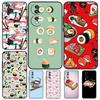 Kawaii Sushi Crowd Case For Honor X9a X9b X8 X9 X7 X6 a 8X 9X Cover For Honor Magic 5 4 Lite Pro 50 70 90 Lite