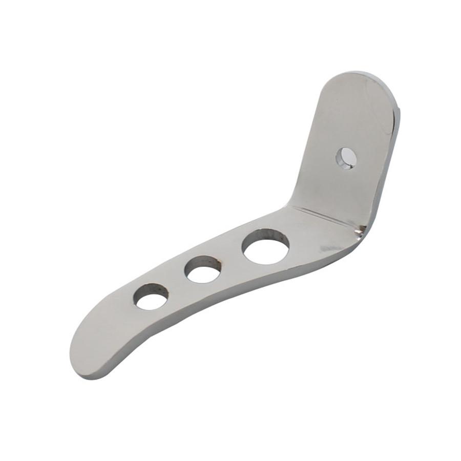 Motorcyle Stand Extension Kit Chrome Kickstands Foot Pedal For '91-later Touring Models